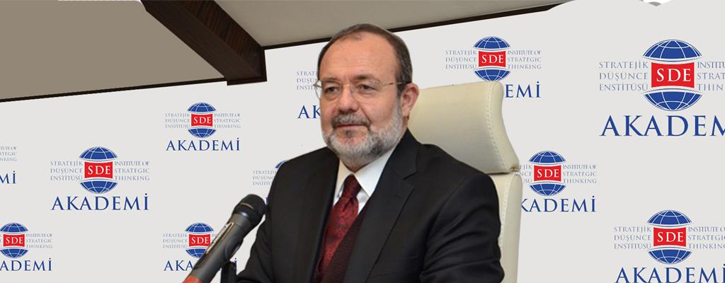 PROF. DR. MEHMET GÖRMEZ, STRATEJİK DÜŞÜNCE ENSTİTÜSÜ (SDE)'NİN HAFTALIK CUMARTESİ PROGRAMINA KATILDI.